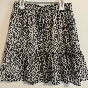 Cheetah Skirt!